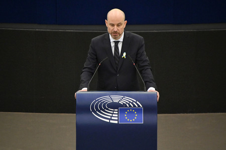 Debatte über Roma-Gemeinschaften im EU-Parlament in Straßburg