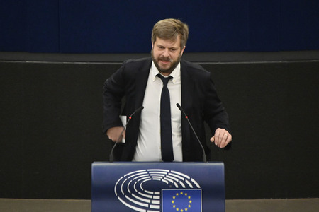 Debatte über Roma-Gemeinschaften im EU-Parlament in Straßburg