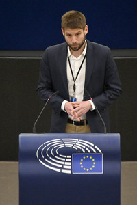 Debatte über Roma-Gemeinschaften im EU-Parlament in Straßburg