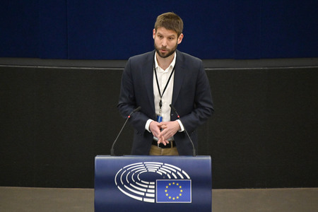 Debatte über Roma-Gemeinschaften im EU-Parlament in Straßburg