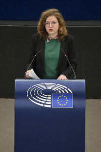Debatte über Roma-Gemeinschaften im EU-Parlament in Straßburg