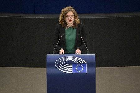 Debatte über Roma-Gemeinschaften im EU-Parlament in Straßburg