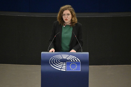 Debatte über Roma-Gemeinschaften im EU-Parlament in Straßburg
