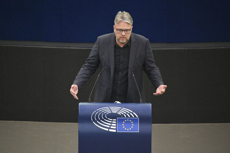 Debatte über Roma-Gemeinschaften im EU-Parlament in Straßburg