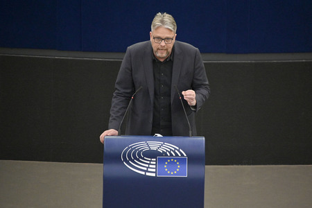 Debatte über Roma-Gemeinschaften im EU-Parlament in Straßburg