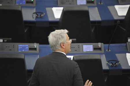 Debatte über Roma-Gemeinschaften im EU-Parlament in Straßburg