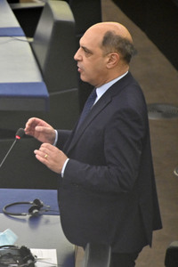 Debatte über Roma-Gemeinschaften im EU-Parlament in Straßburg