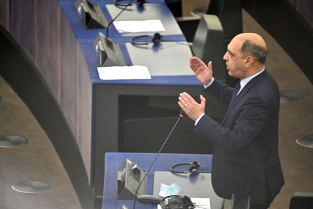 Debatte über Roma-Gemeinschaften im EU-Parlament in Straßburg