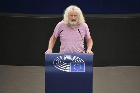 Debatte über Roma-Gemeinschaften im EU-Parlament in Straßburg