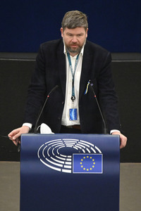 Debatte über Roma-Gemeinschaften im EU-Parlament in Straßburg