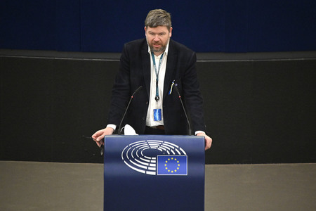 Debatte über Roma-Gemeinschaften im EU-Parlament in Straßburg