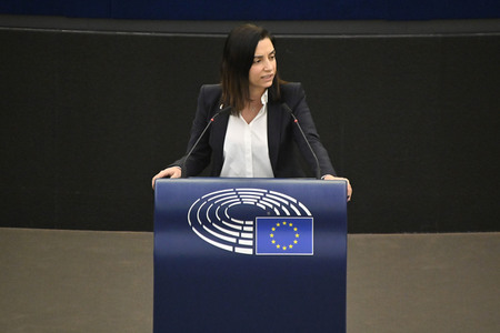 Debatte über Roma-Gemeinschaften im EU-Parlament in Straßburg