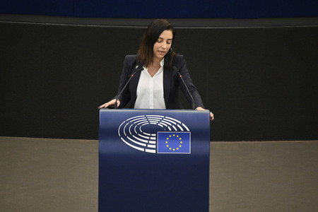 Debatte über Roma-Gemeinschaften im EU-Parlament in Straßburg