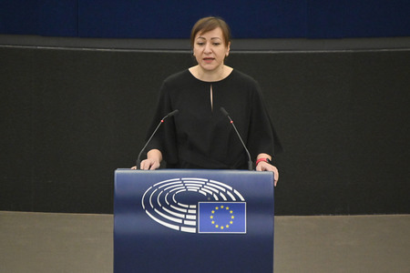Debatte über Roma-Gemeinschaften im EU-Parlament in Straßburg
