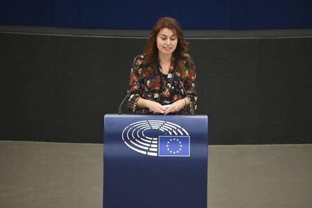 Debatte über Roma-Gemeinschaften im EU-Parlament in Straßburg