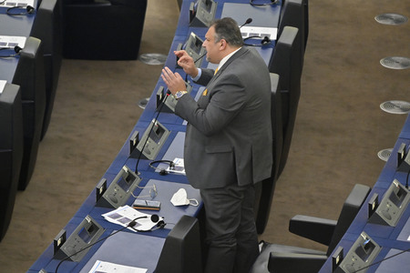 Debatte über Roma-Gemeinschaften im EU-Parlament in Straßburg