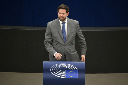 Debatte über Roma-Gemeinschaften im EU-Parlament in Straßburg