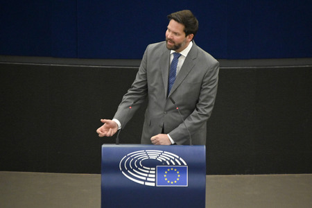 Debatte über Roma-Gemeinschaften im EU-Parlament in Straßburg