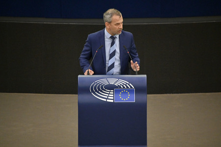 Debatte über Roma-Gemeinschaften im EU-Parlament in Straßburg