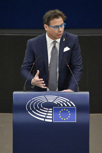 Debatte über Roma-Gemeinschaften im EU-Parlament in Straßburg