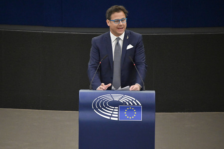 Debatte über Roma-Gemeinschaften im EU-Parlament in Straßburg
