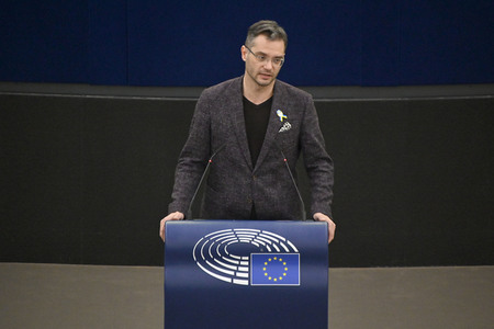 Debatte über Roma-Gemeinschaften im EU-Parlament in Straßburg
