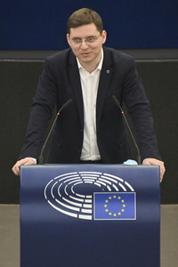 Debatte über Roma-Gemeinschaften im EU-Parlament in Straßburg