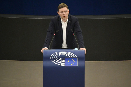 Debatte über Roma-Gemeinschaften im EU-Parlament in Straßburg