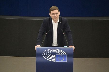 Debatte über Roma-Gemeinschaften im EU-Parlament in Straßburg