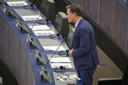 Debatte über Roma-Gemeinschaften im EU-Parlament in Straßburg