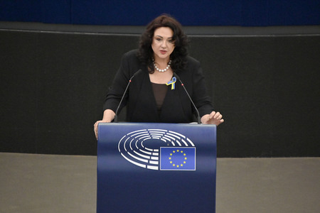 Debatte über Roma-Gemeinschaften im EU-Parlament in Straßburg