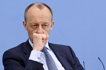 Bundespressekonferenz zur Verfassungsklage gegen das zweite Nachtragshaushaltsgesetz 2021 in Berlin
