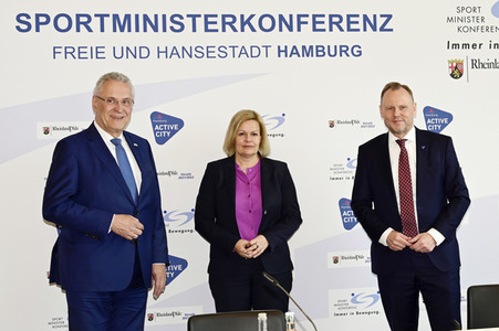 Außerordentliche Sportministerkonferenz in Hamburg