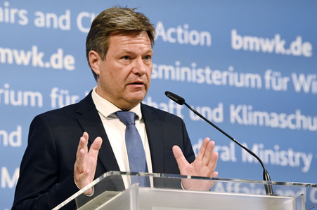 Pressestatement von Robert Habeck in Berlin