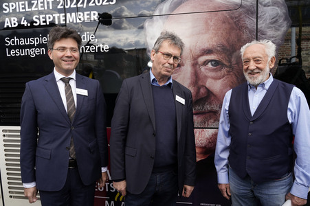 Pressekonferenz mit Dieter Hallervorden in Dessau