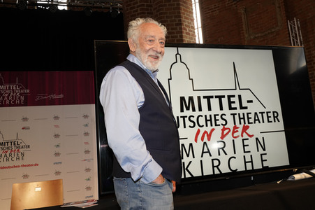 Pressekonferenz mit Dieter Hallervorden in Dessau