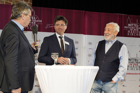 Pressekonferenz mit Dieter Hallervorden in Dessau