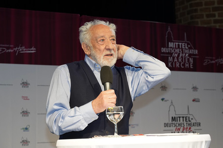 Pressekonferenz mit Dieter Hallervorden in Dessau