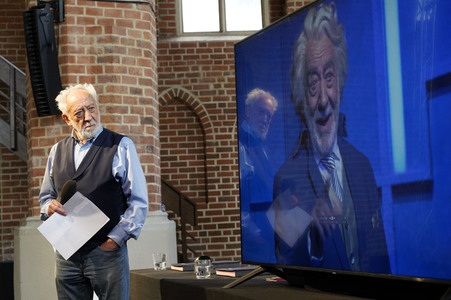 Pressekonferenz mit Dieter Hallervorden in Dessau