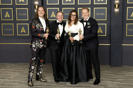 Oscars 2022 Preisträger-Photocall in Los Angeles