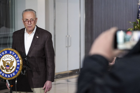 Pressekonferenz mit Chuck Schumer zu Ghost Guns in New York