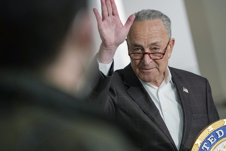 Pressekonferenz mit Chuck Schumer zu Ghost Guns in New York