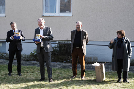Stephan Weil besucht Unterkunft für ukrainische Geflüchtete in Hannover
