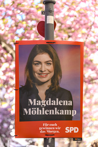 SPD Wahlplakat in Bonn