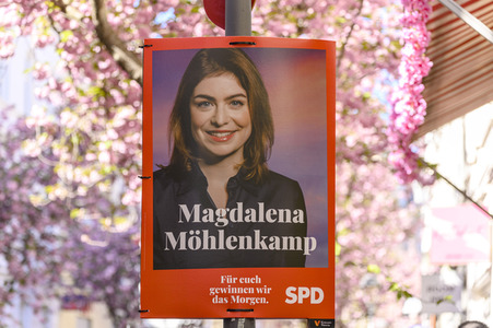 SPD Wahlplakat in Bonn