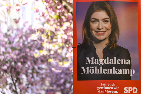 SPD Wahlplakat in Bonn