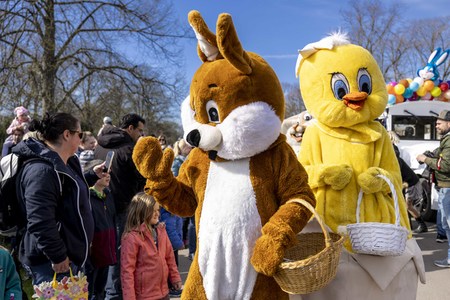 Ostersonntagsfest im Egapark in Erfurt