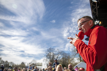 Ostersonntagsfest im Egapark in Erfurt