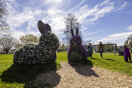 Ostersonntagsfest im Egapark in Erfurt