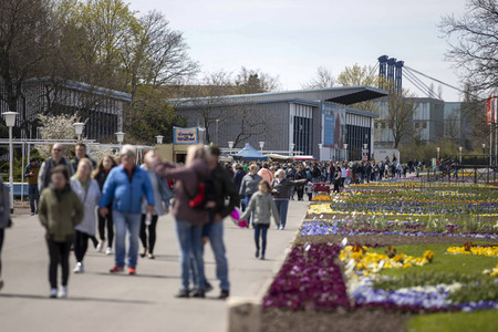 Ostersonntagsfest im Egapark in Erfurt